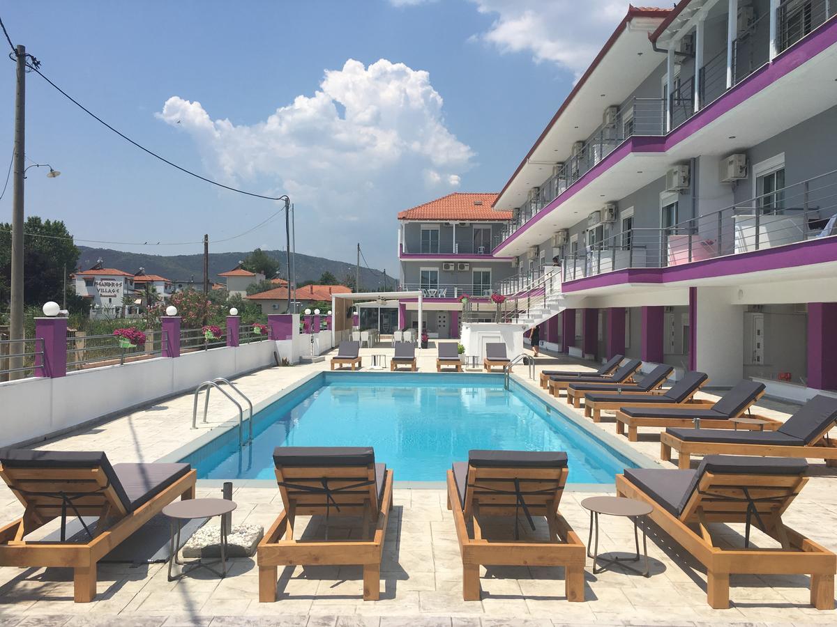 Aparthotel Philoxenia Evgenia Vrasná Exterior foto